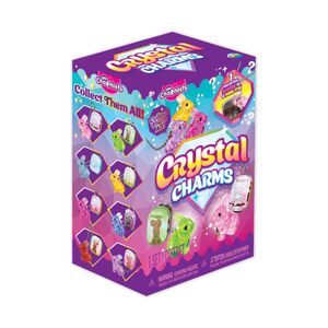 ORB Toy Charmlets CRYSTAL CHARMS Blind Box Bunny w Mini Tin Key Purse, Bag Charm